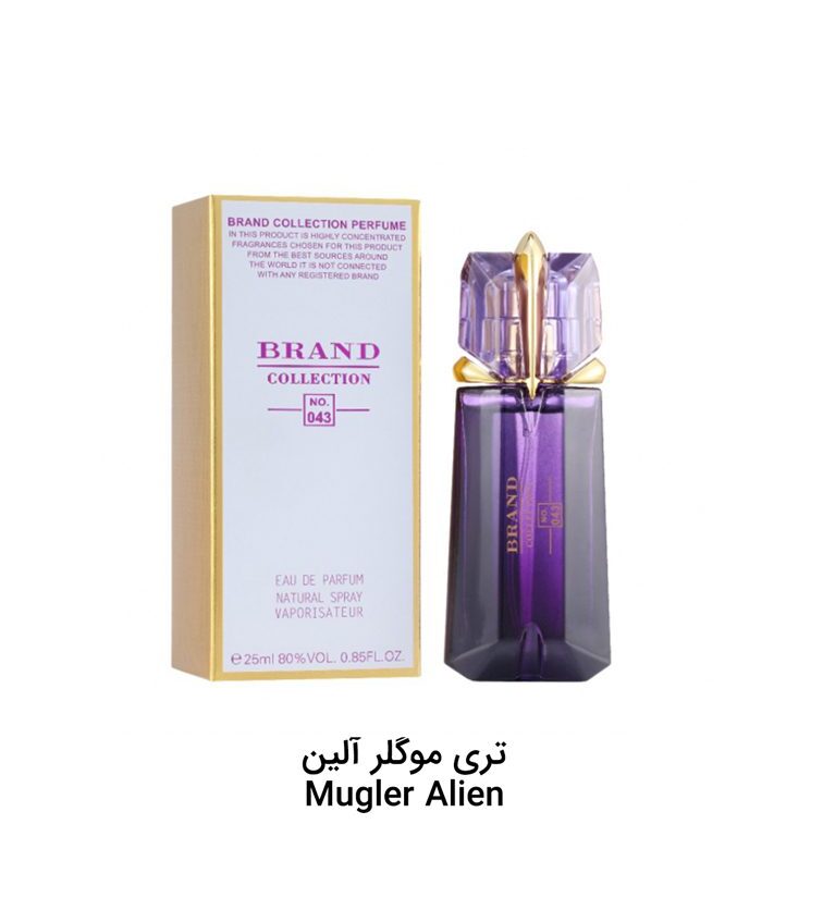 عطر زنانه تیری موگلر کد043 برند کالکشن 25 میل