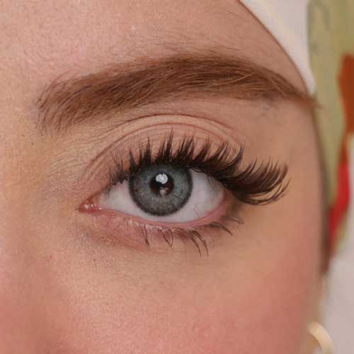 لنز چشم  هرا مدل 29 سالانه کد AQYA360 رنگ آبی طبیعی دوردار
