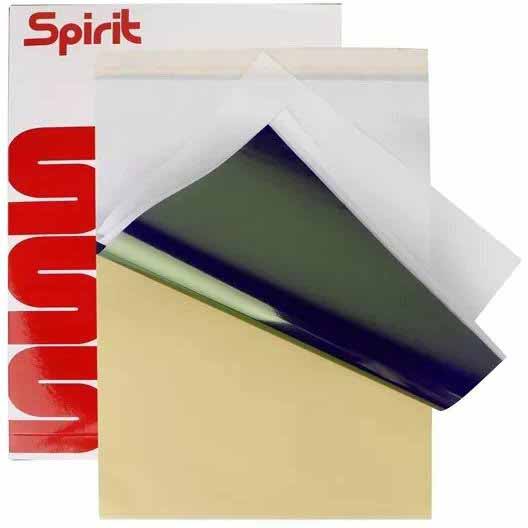 کاغذ استنسیل سه برگ اسپیریت چینی سایز a4